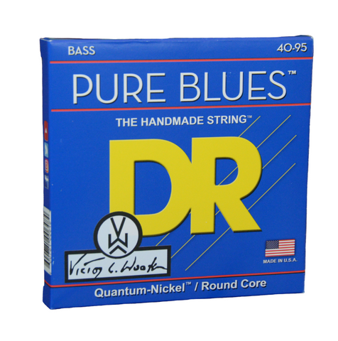 DR Pure Blues Strings for Bass Guitar