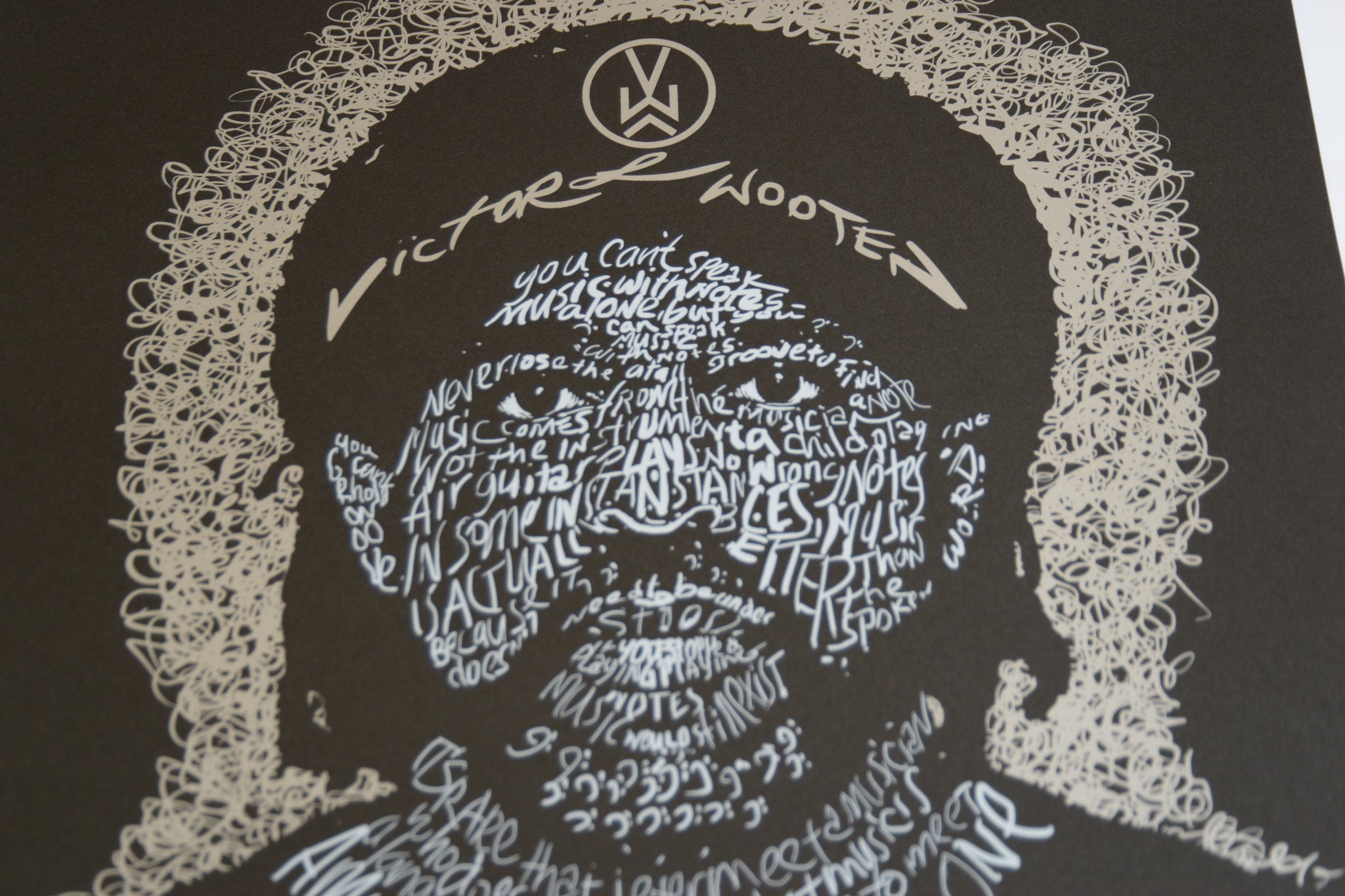Victor Wooten Lithograph Print – 2nd Edition – Reintroduced on