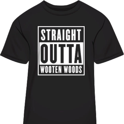 'Straight Outta Wooten Woods' T-Shirt