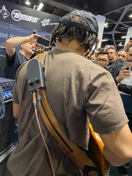 Victor Wooten using the Backbeat
