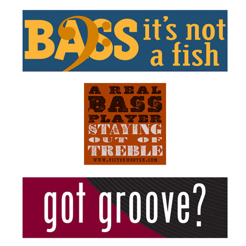 Bass Player Sticker Bundle